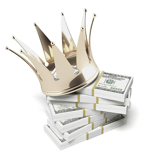 istock golden crown and dollars 457418723