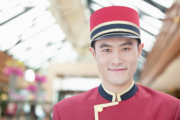 istock Portrait of Bellhop 457418939