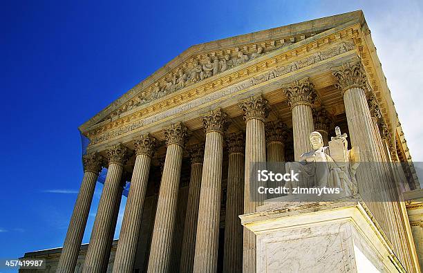 Supreme Court Stock Photo - Download Image Now - Supreme Court, Architectural Column, Built Structure