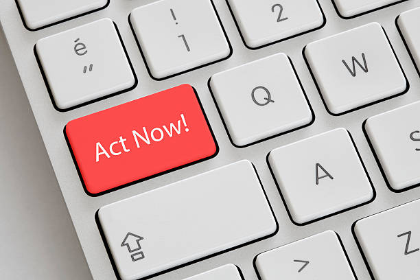agir maintenant ! - action sign motivation initiative photos et images de collection