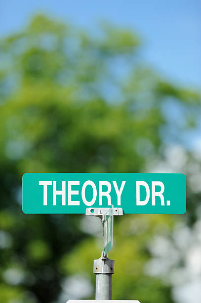 istock Theory drive road sign 457425767