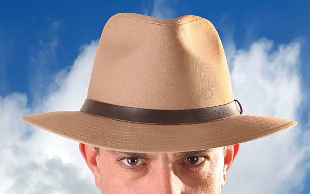 Adventurer Fedora Hat On Head