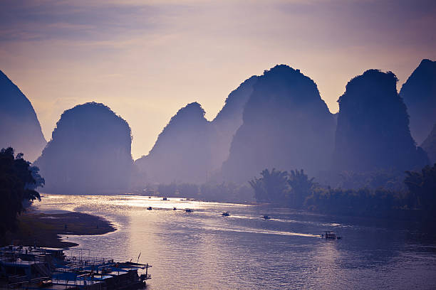istock Sunrise of Lijiang River 457437057