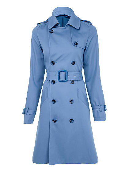 istock Blue Coat - women clothes 457439219