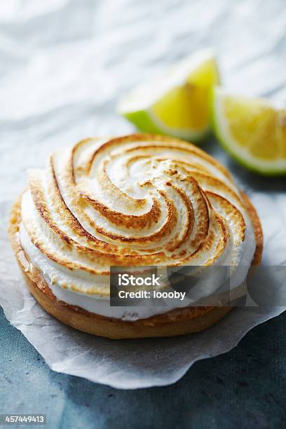 Lemon Meringue Pie Stock Photo - Download Image Now - Lemon Cake, Lemon Meringue Pie, Copy Space