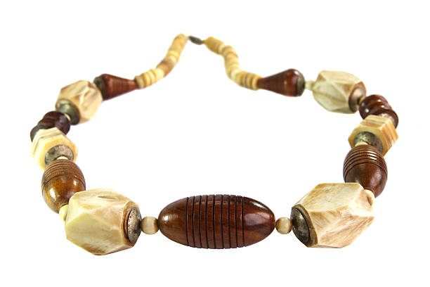 istock Beads made ​​of wood and ivory 457482503