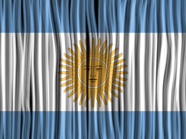 Argentina Flag Wave Fabric Texture Background Stock Clipart | Royalty-Free  | FreeImages