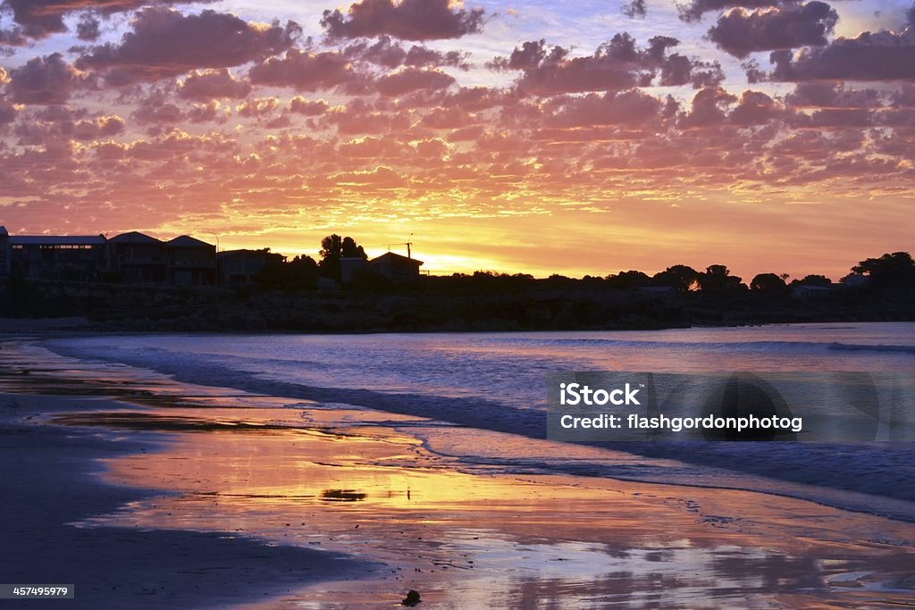 Sunset, Robe, South Australia Long Beach, Robe Australia Stock Photo