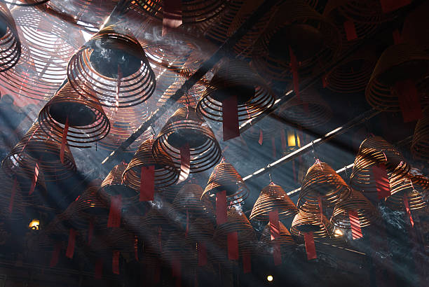 istock Incense Cones in Chinese Temple 457496247