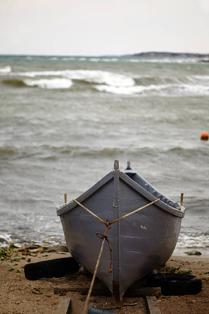 istock Boat by the sea 457512563