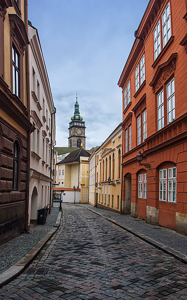istock Czech republic - old narrow street 457514255