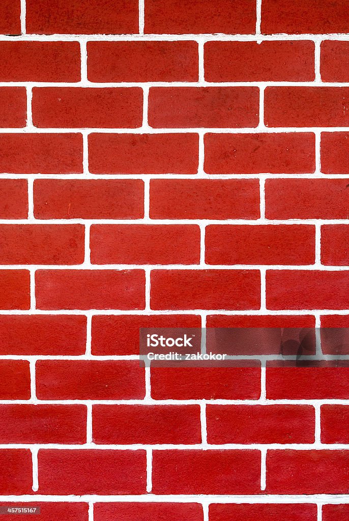 Красный кирпичный фон стены - Стоковые фото Архитектура роялти-фри