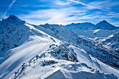 Winter Tatra Mountains landscape