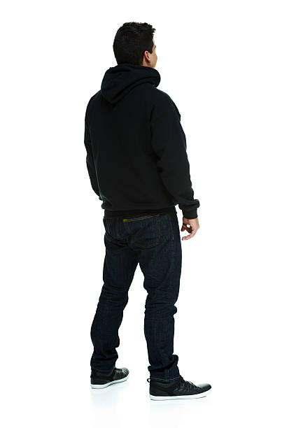 istock Rear view of man standing 457520663
