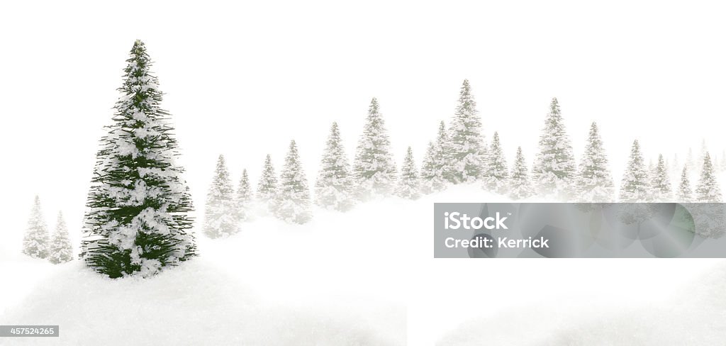 Studio Landschaft im winter - Lizenzfrei Landschaft Stock-Foto