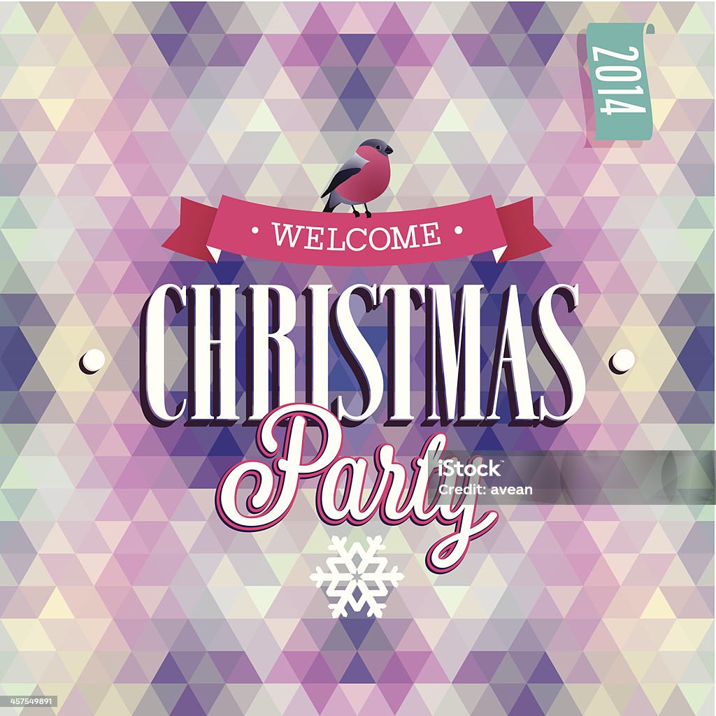 "Christmas Party" Poster. "Christmas Party" Poster. Vector illustration. 2014 stock vector