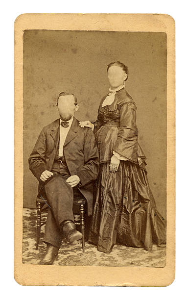 istock Old family photo 457671775