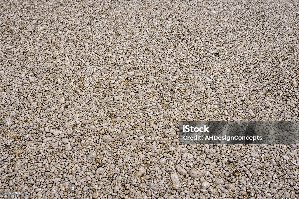 Small sand pebbles Macro shot of pebbles on beach Vanuatu Abstract Stock Photo
