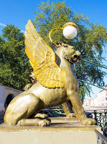 istock Banking bridge in St. Petersburg 457689571