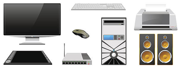 Computer With Basic Peripherals 370+ Peripheral Computer Stock Photos, Pictures & Royalty-Free Images ...