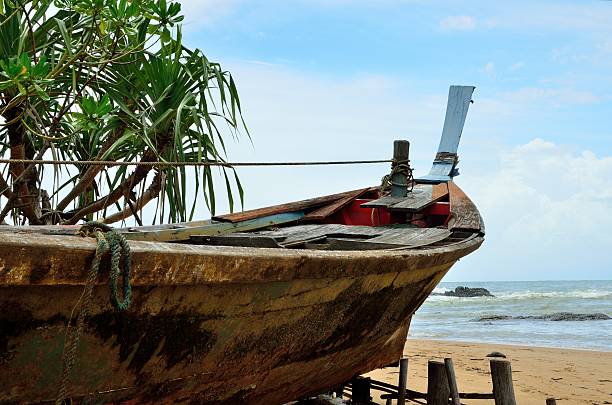 istock Boat on dry land 457703763