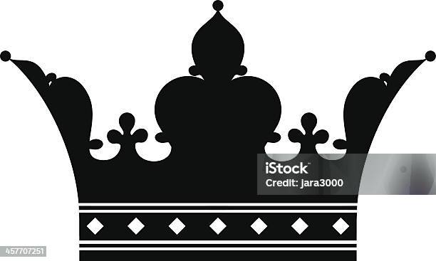 Crown - Stockowe grafiki wektorowe i więcej obrazów Autorytet - Autorytet, Białe tło, Biżuteria