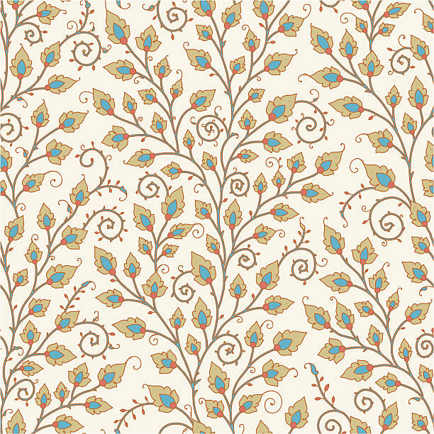 Medieval Seamless Pattern. http://www.istockphoto.com/file_thumbview_approve/16237605/1/16237605-card.jpg tapestry stock illustrations