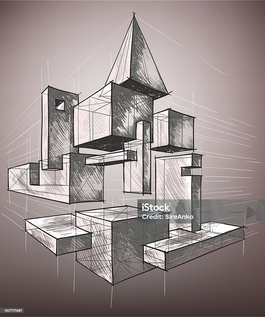 Figure geometriche - arte vettoriale royalty-free di Affilato