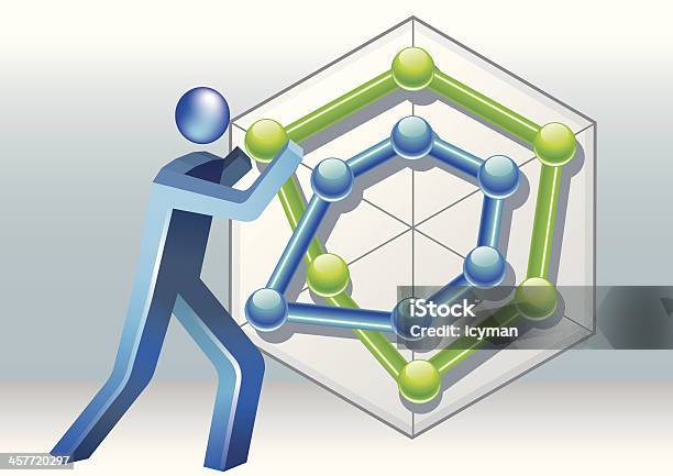 Ilustración de Diagrama Hexagonal y más Vectores Libres de Derechos de Acabar - Acabar, Calcular, Conceptos