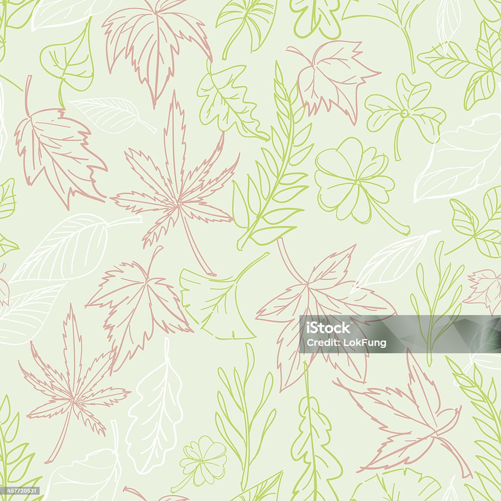 Seamless background - Leaves and botanic Leaves  in seamless pattern. High resolution jpg file included. Backgrounds stock vector