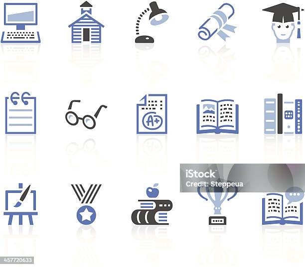 교육 아이콘 학생에 대한 스톡 벡터 아트 및 기타 이미지 - 학생, 개념, 공부