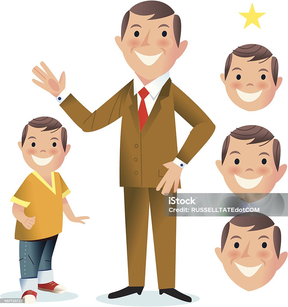 Father and son http://dl.dropbox.com/u/38654718/istockphoto/Media/download.gif Teacher stock vector