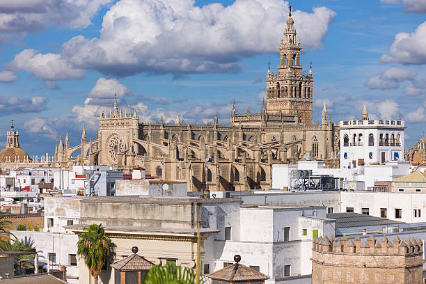 istock Seville in a cloudy day 457721959