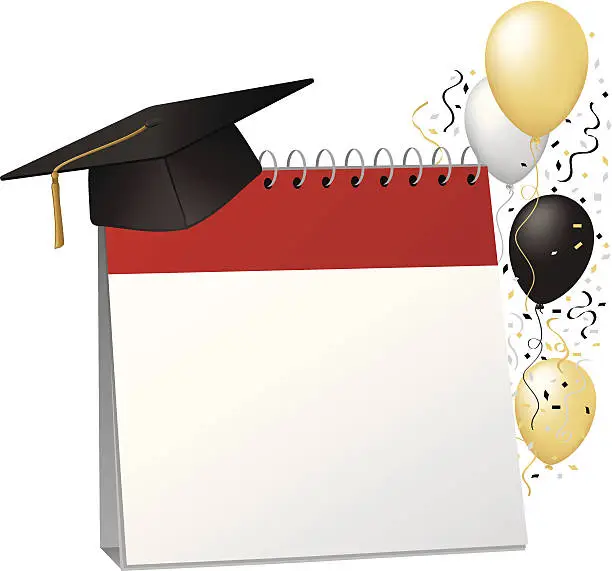 Vector illustration of Graduation Day