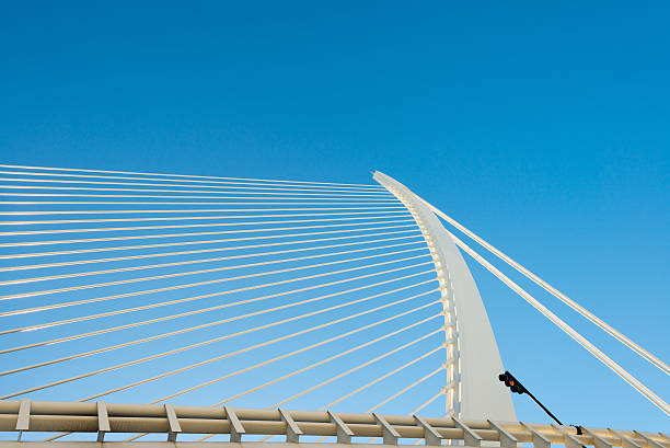 istock Suspension bridge in Valencia 457741203