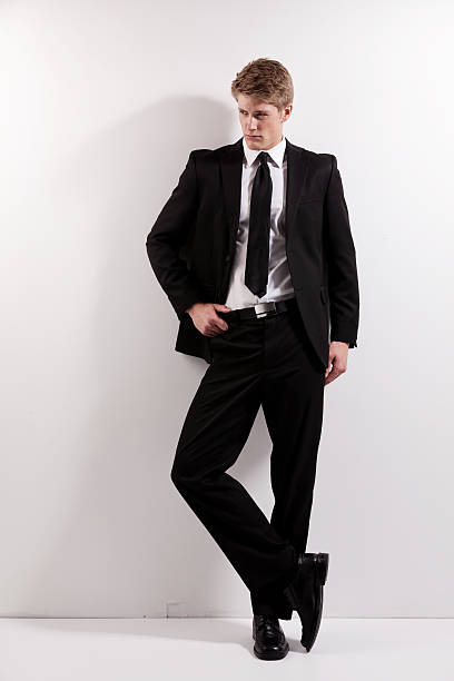 istock Businessman posing with legs crossed 457742763