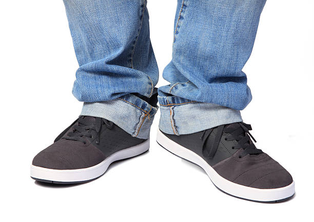 istock Jeans & sport shoes 457747175