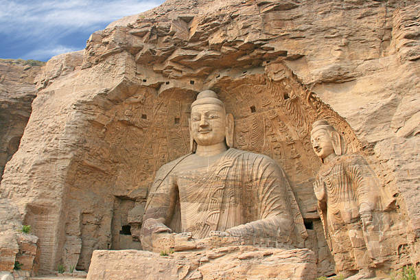 istock Yungang Grottoes, China. 457757645