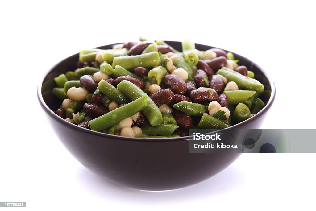 Salada de feijão - Foto de stock de Alimentação Saudável royalty-free