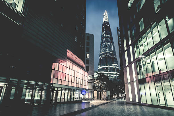 istock London office buildings by night 457759307