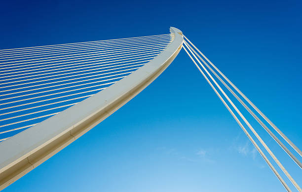 istock Suspension bridge in Valencia 457767589