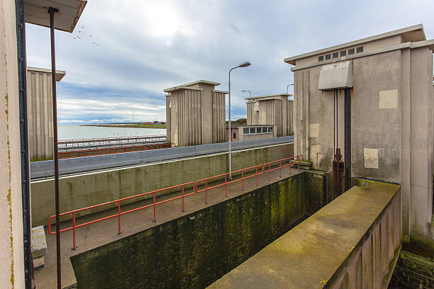istock Sluice Stevinsluis in Dutch Delta Works 457769315