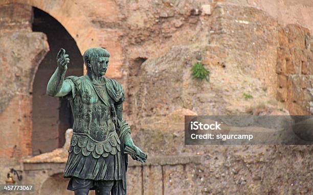 Statue Of Julius Caesar Rome Italy Stock Photo - Download Image Now - Ancient Rome, Ancient Civilization, Ancient History