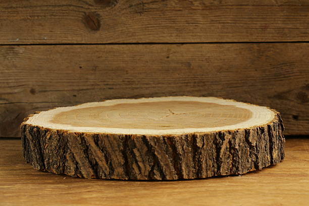 istock wooden stump in the old background 457775111
