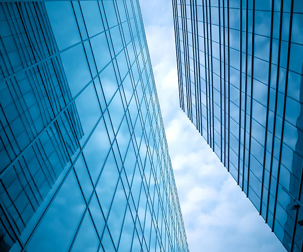 istock slippery texture of glass high-rise building 457782411