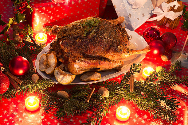クリスマスグレーグース - martinsgans ストックフォトと画像