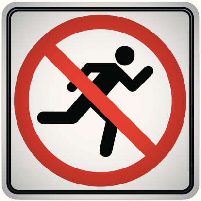 Run Stop Sign Running Stop Sign Stock Illustration - Download Image Now - Icon Symbol ...