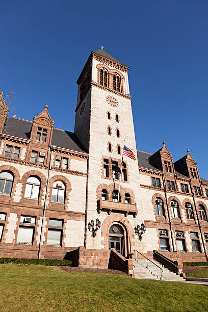 istock Town Hall Cambridge Boston MA 457790839