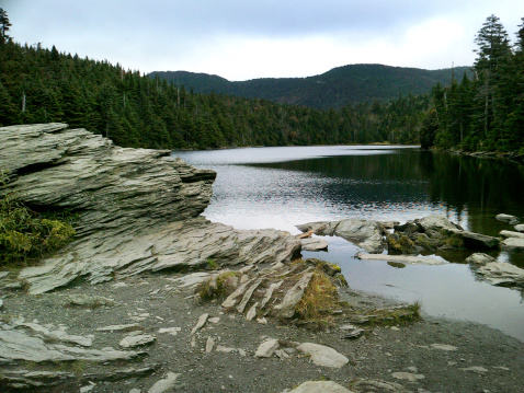 Sterling Pond on the Long Trail in Vermont's Green Mountains