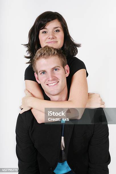 Piggy Back Couple Stock Photo - Download Image Now - 20-24 Years, 20-29 Years, Adult